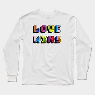 love wins Long Sleeve T-Shirt